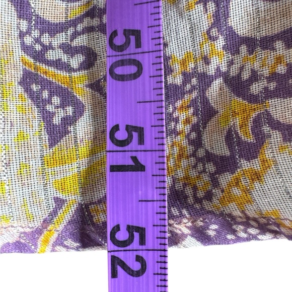 ANTHROPOLOGIE Cutout Floral Maxi Dress, Size M. - Picture 14 of 14